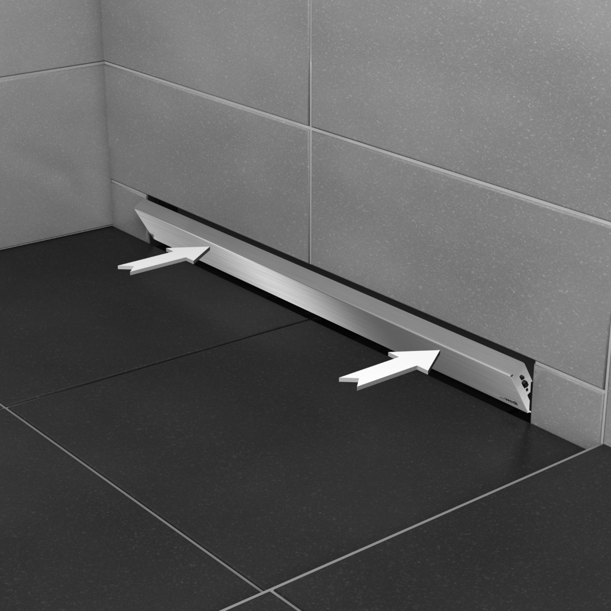 Wedi Fundo Discreto Wandablauf